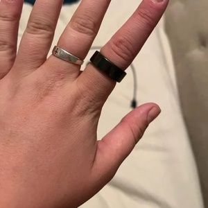 Black Oura Ring Generation 3 Size 8
